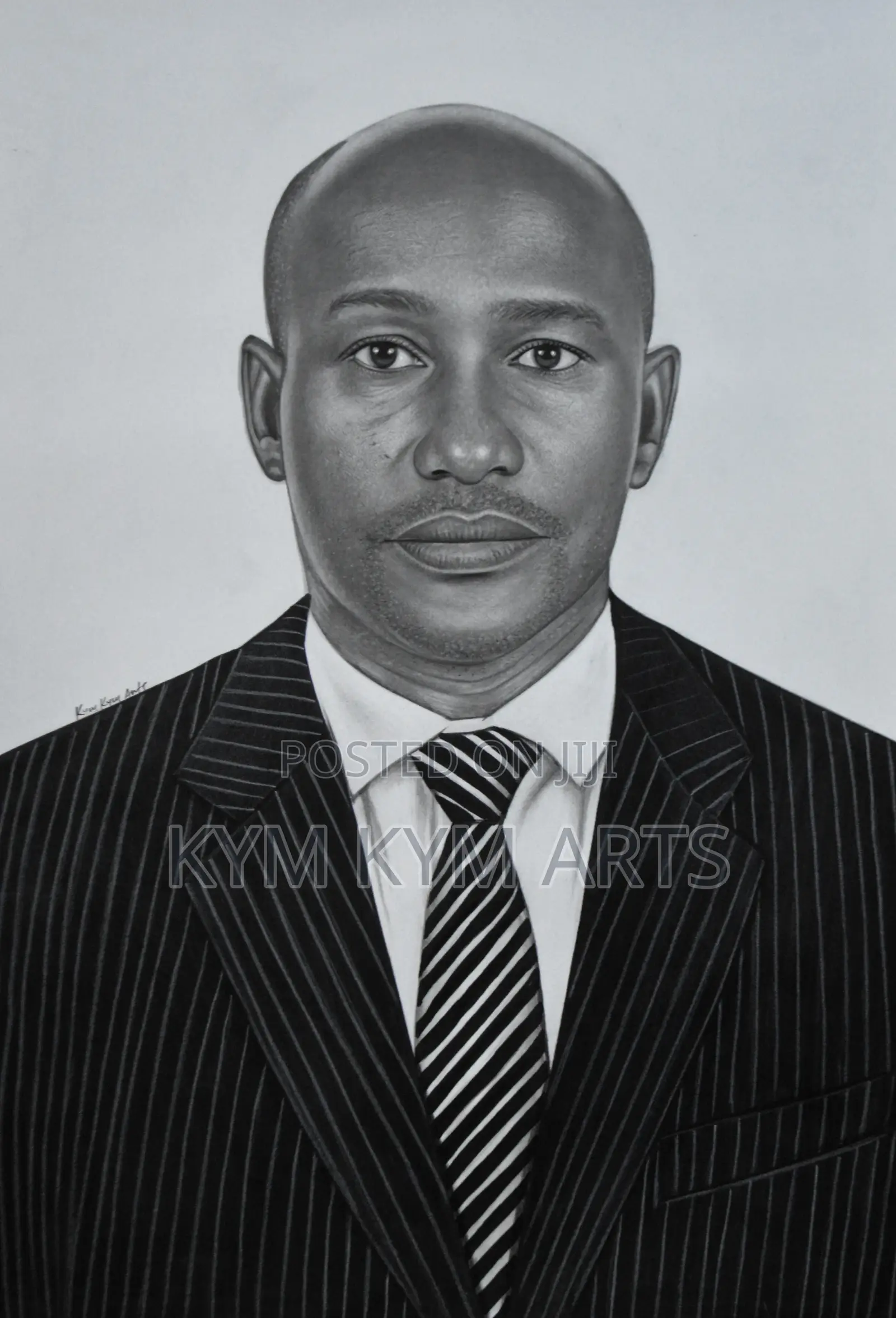 Pencil Portrait Drawing