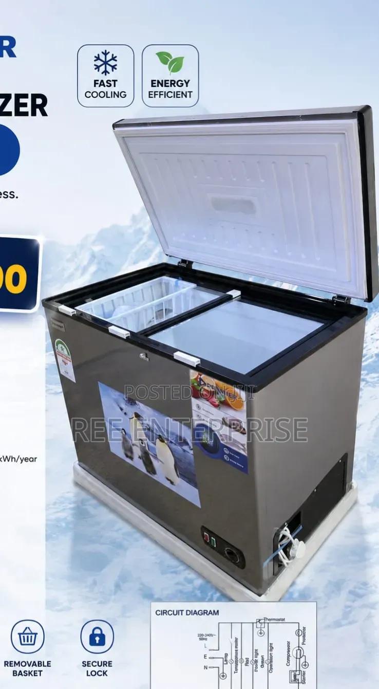 Premier 200 Litres. Deep Freezer Available