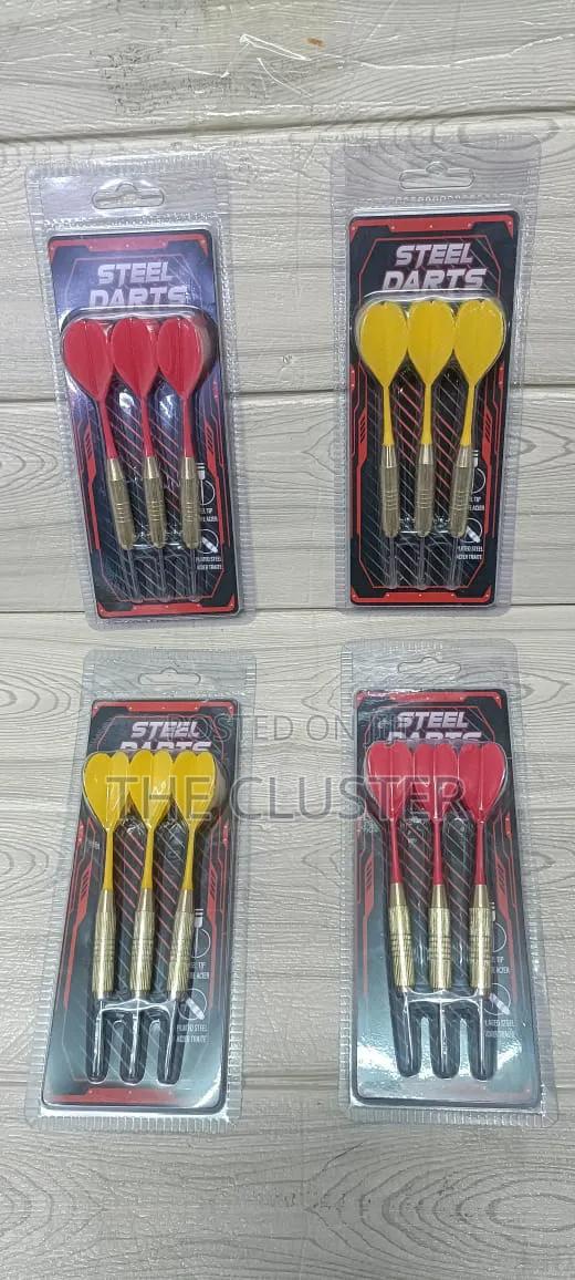 3pcs Steel Darts.
30 Grams.
-