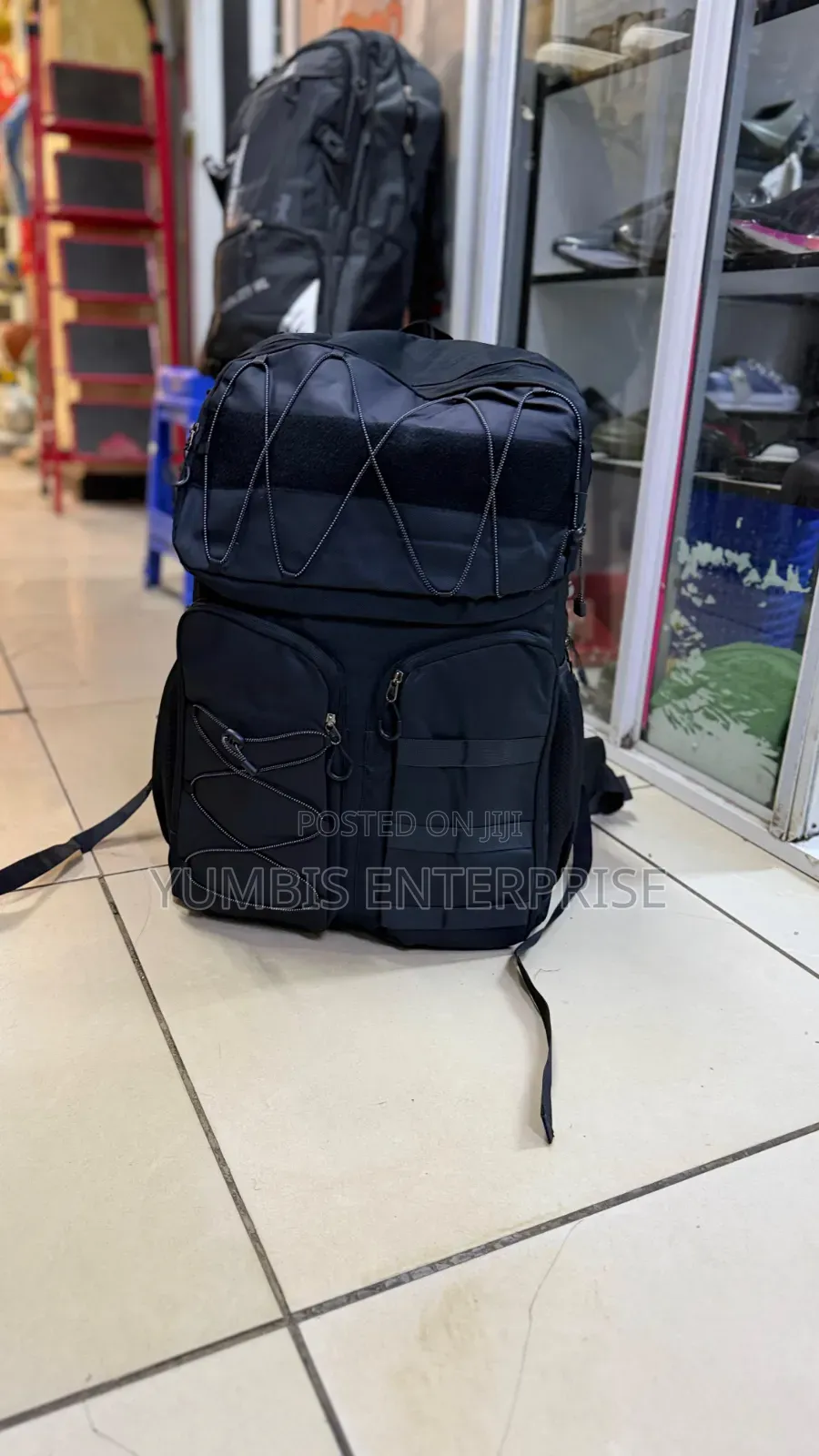 Outdoor Black Backpacks Big and Spacious at 2500