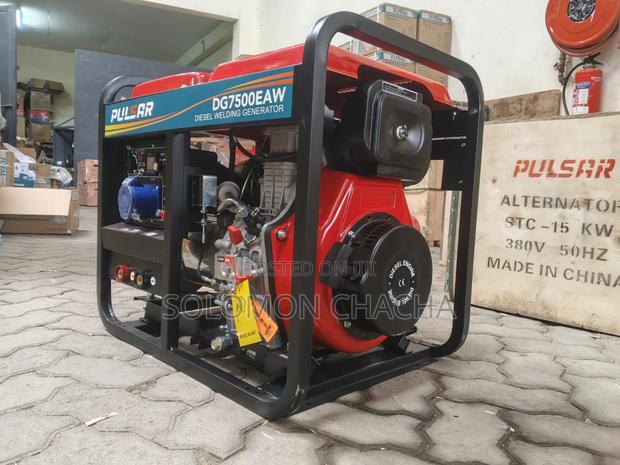 Pulsar 6.9kva Diesel Welding Generator Best Quality - thumbnail 3