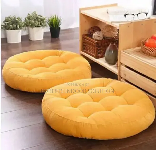 Generic Yellow Floor Pillow