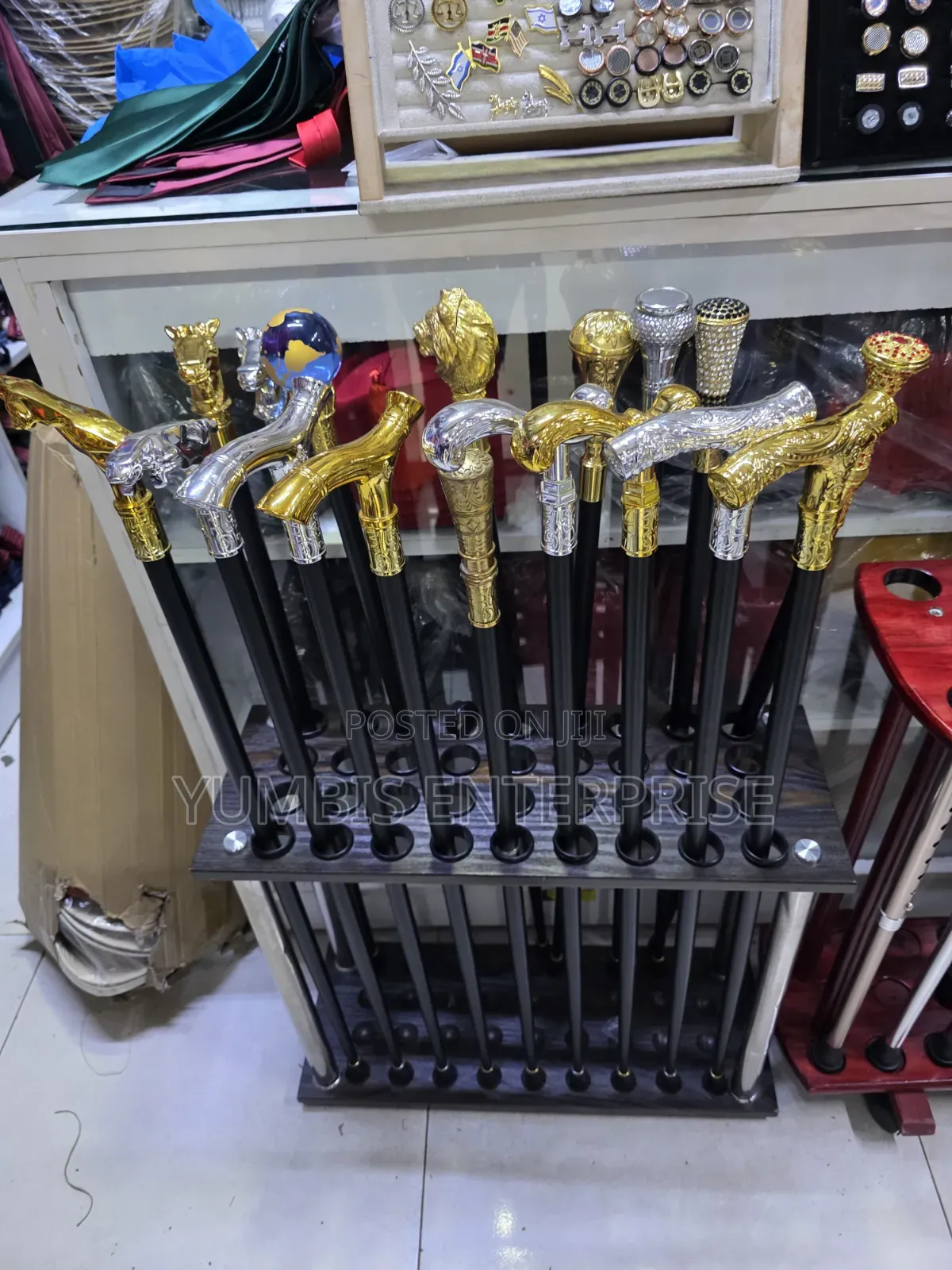Golden Handles/Silver Handles With Sword Stylish Events Walking Canes