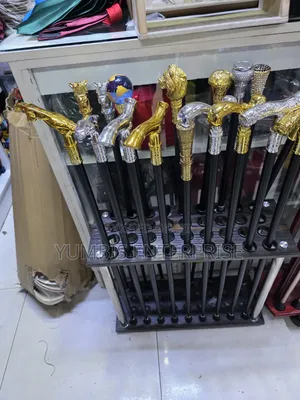 Golden Handles/Silver Handles With Sword Stylish Events Walking Canes