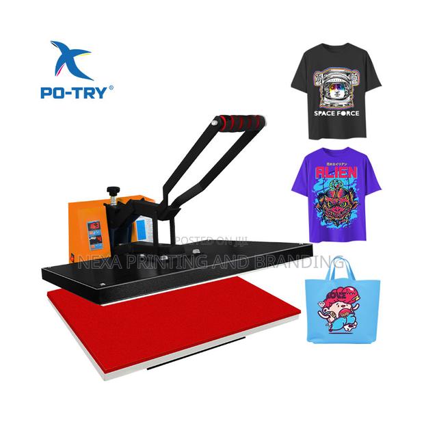 A3 Size Hot Hand Press Flatbed Heat Press Machine - thumbnail 2
