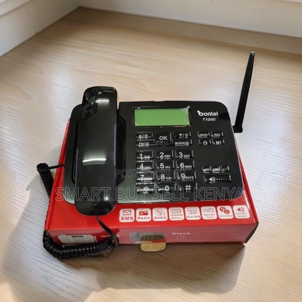 Hands Free Calling Bontel Dual Sim GSM Fixed Landline Desktop Phone