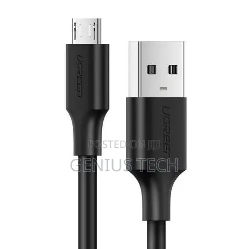 Ugreen Usb-a to Micro Usb Cable (2a Max, Black, 1m) – Us289 / Ug-60136