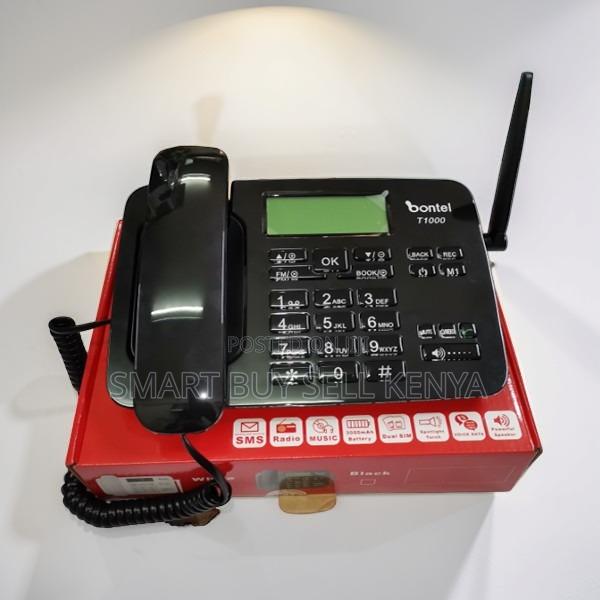 Stable Performance Bontel T1000 Dual Sim Fixed Landline Desktop Phone
