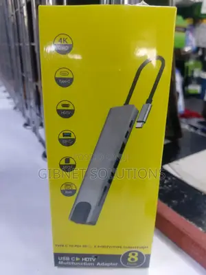 Usb C to HDTV 8 in 1 Adapter