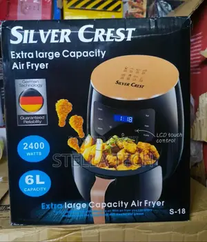 6 LTRS Silver Crest Air Fryer