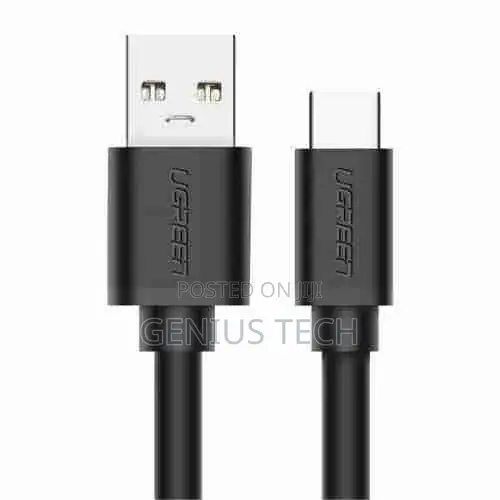 Ugreen Usb-a To Usb-c Fast Charging Cable (3a Max, Black, 2m)