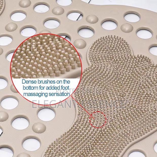 Rectangle Foot Scrub Rug Non-Slip Washable Mat for Easy Massage - thumbnail 2