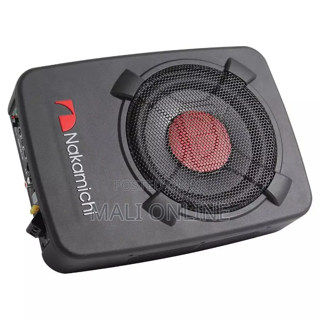 Nakamichi 8 Inch Underseat Subwoofer 1500w Car Bass Speaker