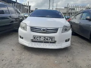 Toyota Axio 2012 White
