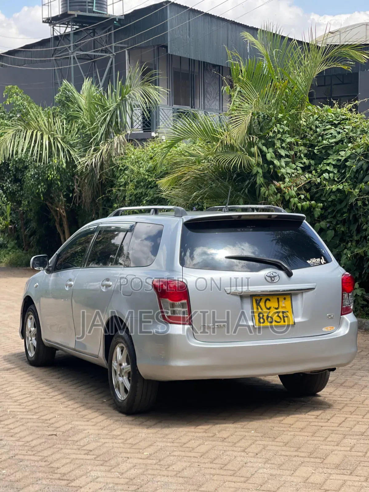 Toyota Corolla Fielder 2009 Silver