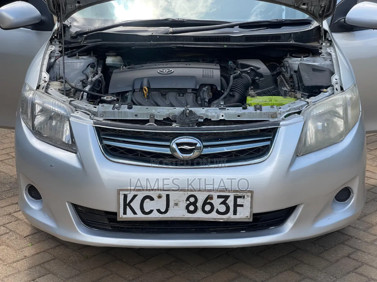 Toyota Corolla Fielder 2009 Silver