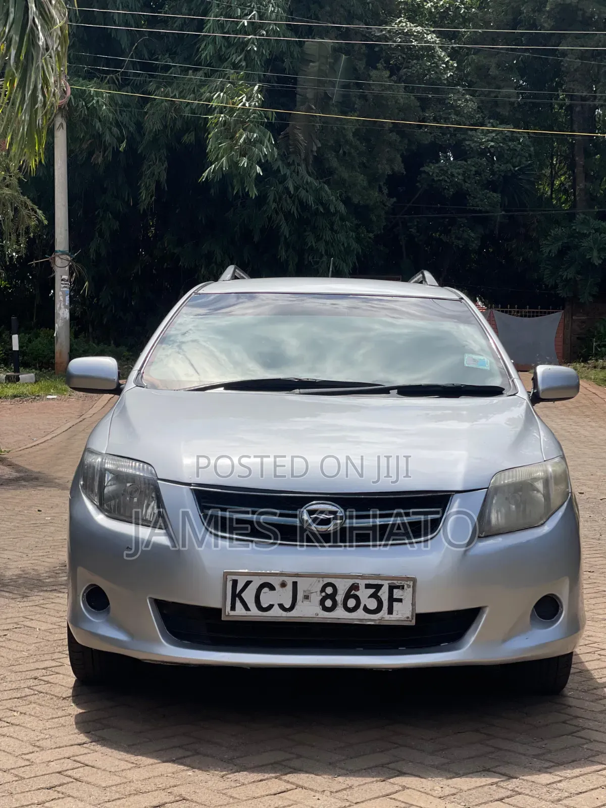 Toyota Corolla Fielder 2009 Silver