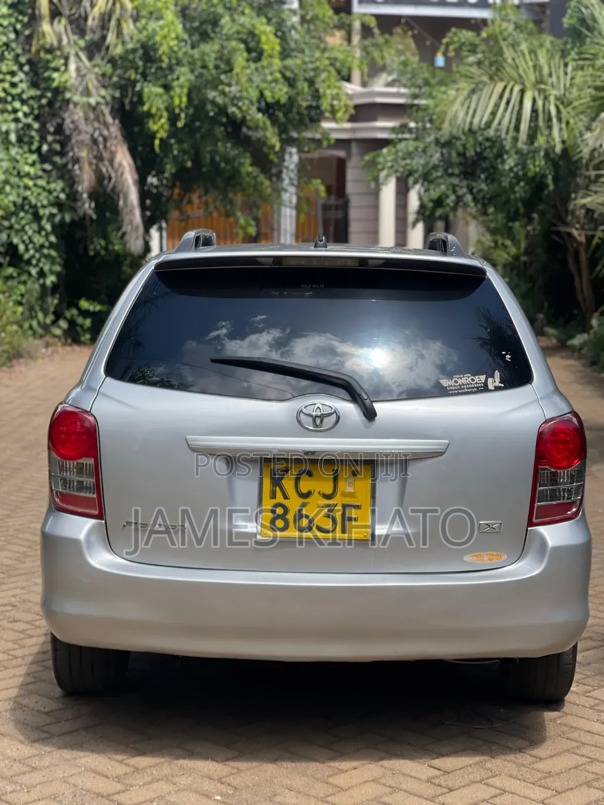 Toyota Corolla Fielder 2009 Silver