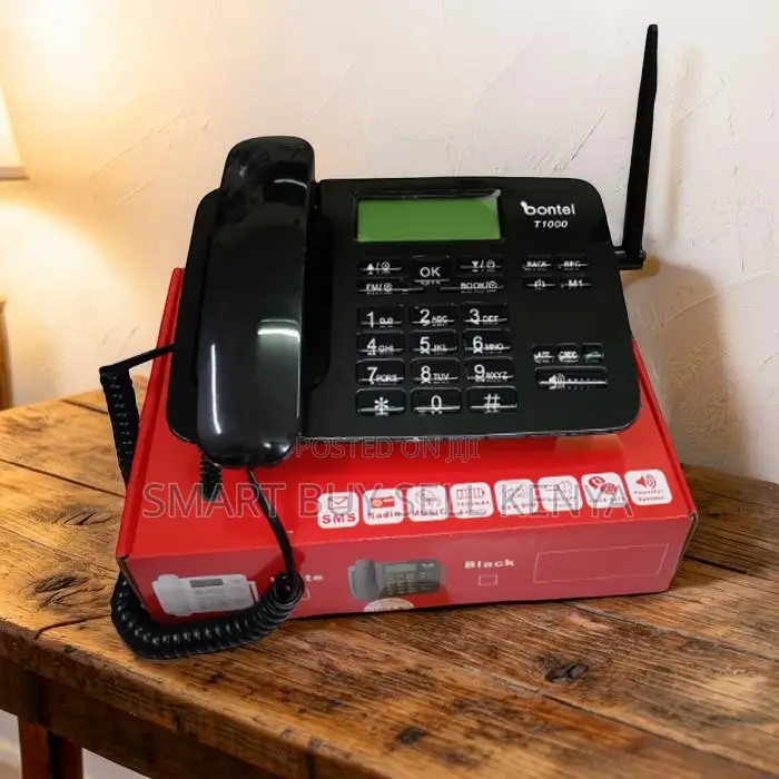 High Capacity Battery Bontel T1000 Gsm Fixed Landline Desktop Phone