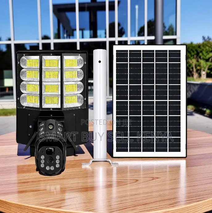 4g 2mp Ultra Hd Solar Camera With Outdoor Security Solar Street Light