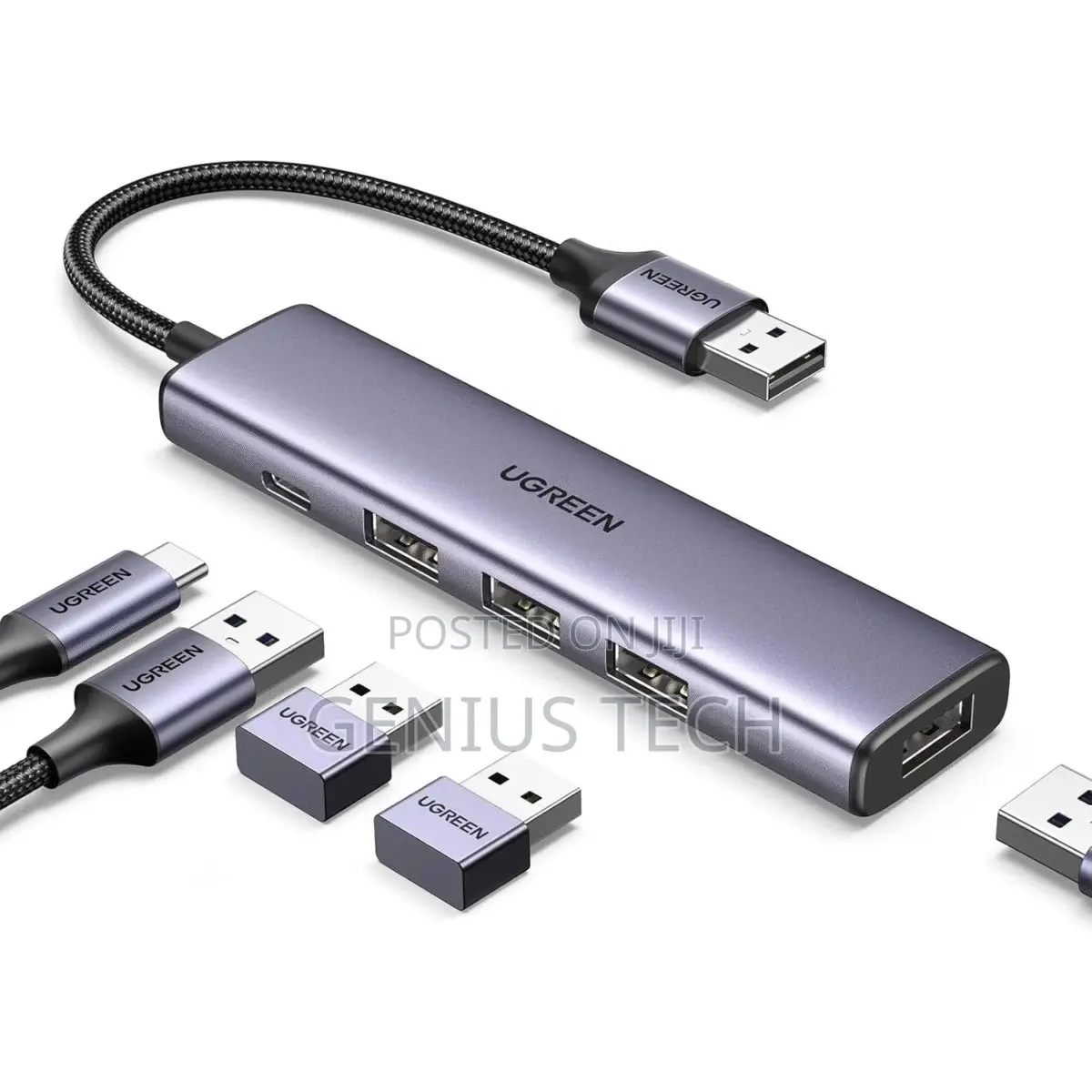 Ugreen Usb 3.0 to 4×Usb 3.0 Hub – Cm473 / Ug-20805