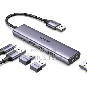 Ugreen Usb 3.0 to 4×Usb 3.0 Hub – Cm473 / Ug-20805