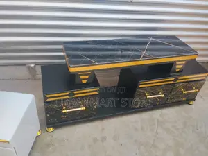 Executive Style Black Tv Stand 5 FTS