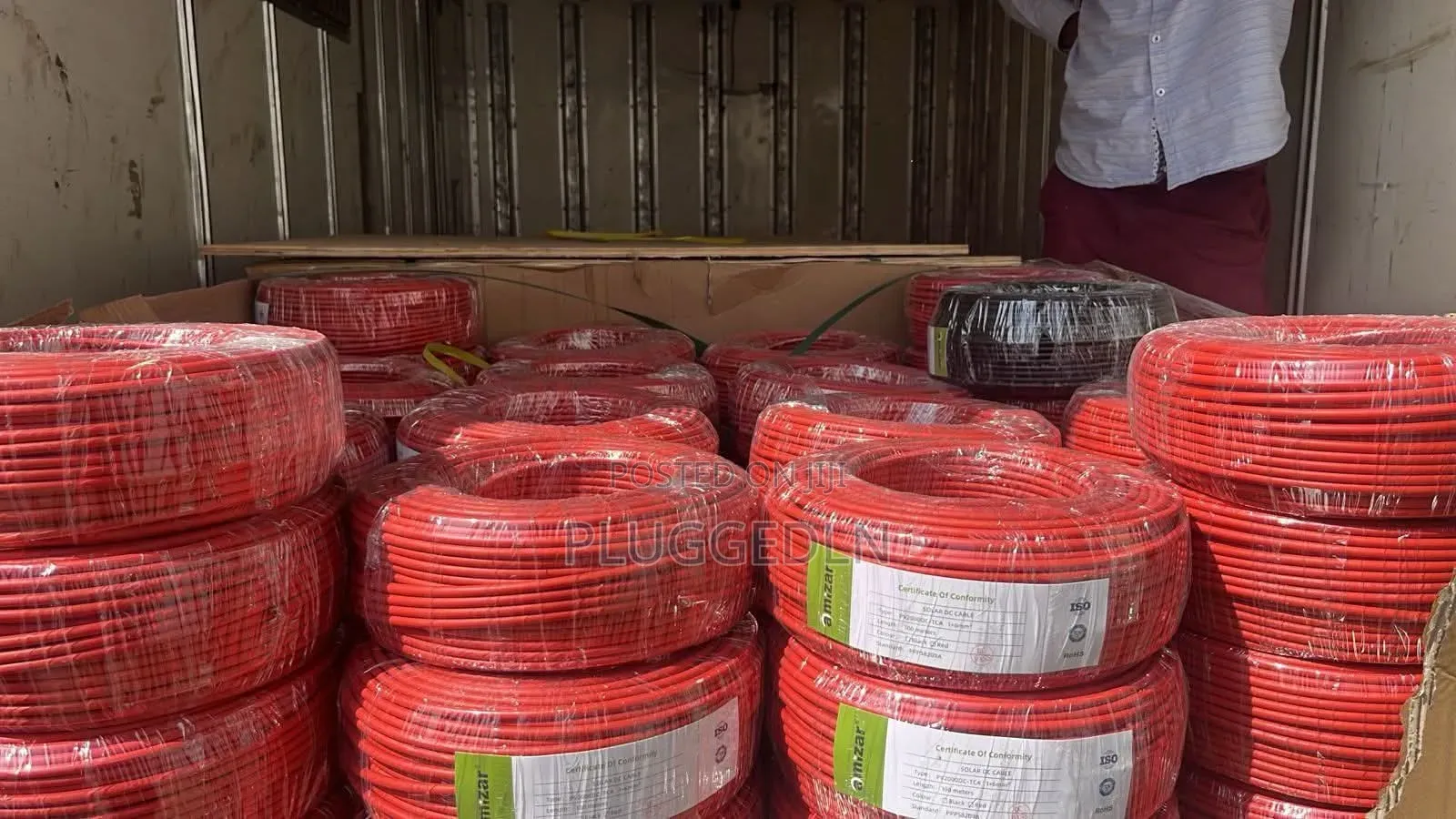 Amizar 6mm Pv Solar Cable 2000vdc – 100m Roll Uv Resistant Copper