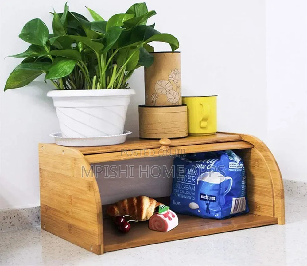 Bamboo Bread Box
