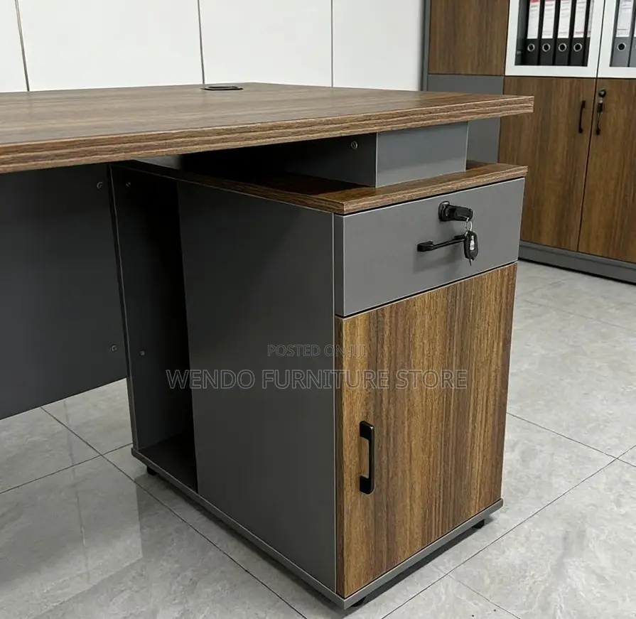 Office Desk; 1.4 Meters Executive Seamless Home Office Desk