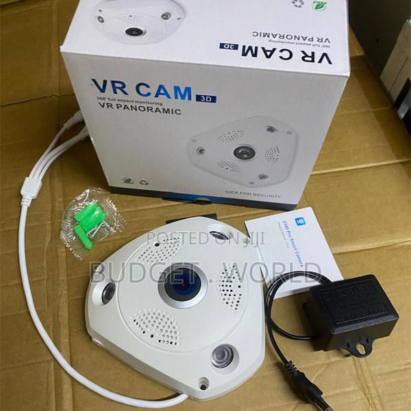 V7 Vr 360° Fisheye Wifi Camera With V380 Mobile App Support