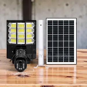 4g Multi-User Access Solar Camera With Security Led Solar Street Light