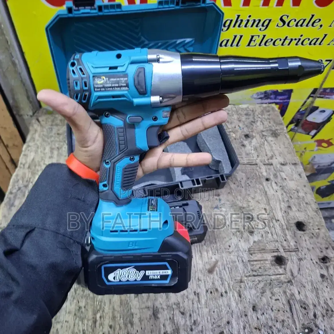 Cordless Brushless Rivet Gun