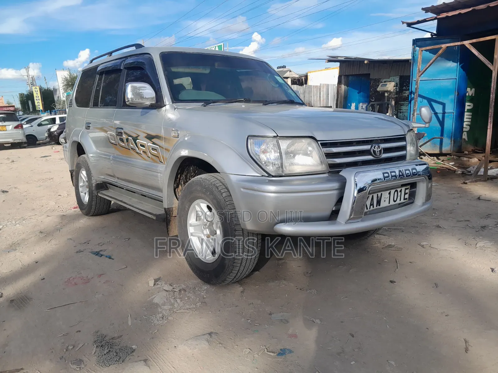 Toyota Land Cruiser Prado 2001 Silver