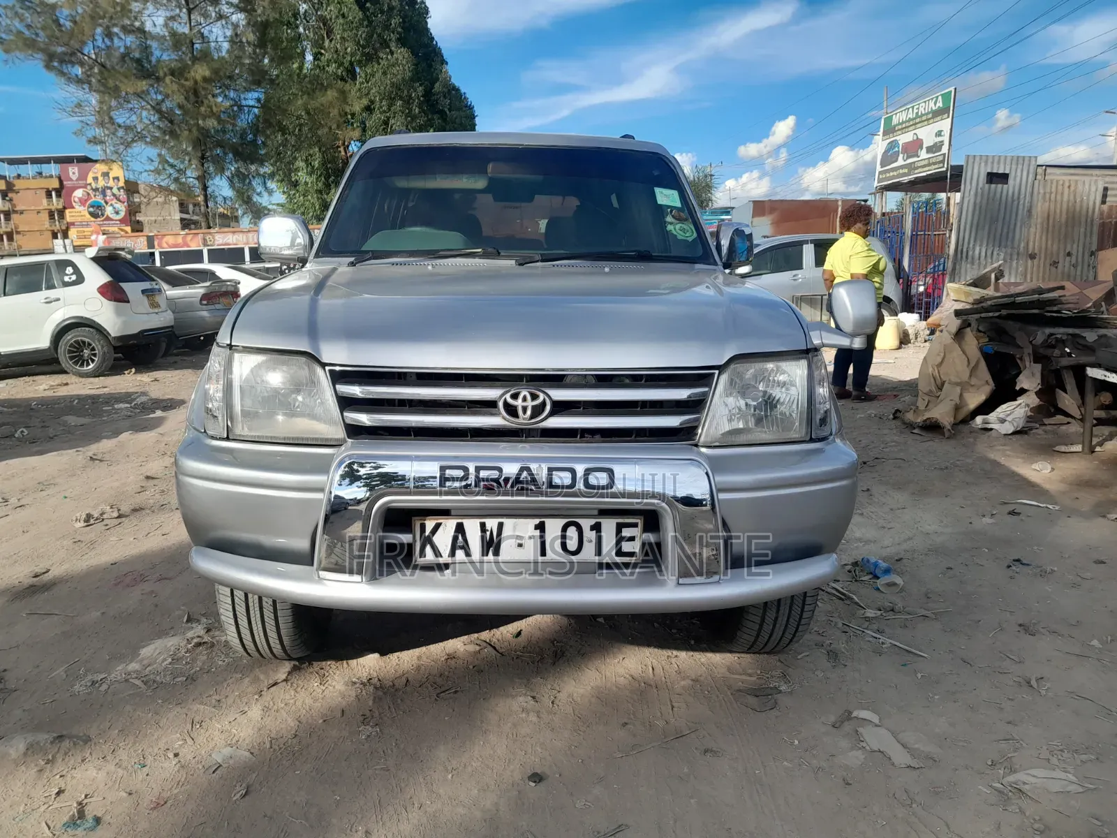 Toyota Land Cruiser Prado 2001 Silver