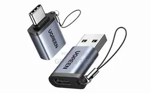 Ugreen Usb-a Male to Usb-C Female Adapter (Black) – Us280 / Ug-50568