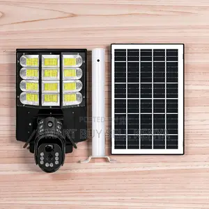 4g Home Surveillance Solar Camera With Security Led Solar Street Light