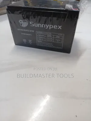 Sunnypex 12v 12ah Deep Cycle Solar Gel Battery