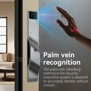 Smart Lock Tuya Wifi 3d Face Recognition Fingerprints Palm Vein Vedio