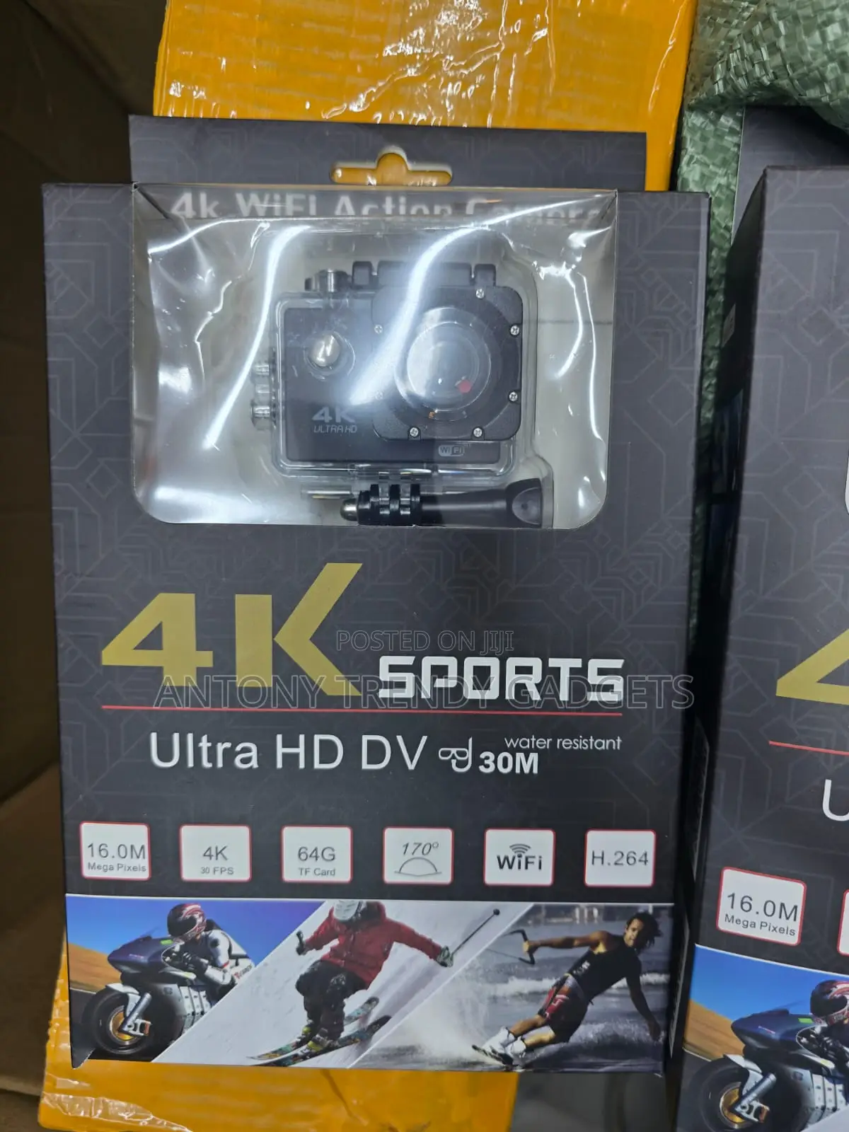 Action Camera 30fps Waterproof Wifi Sports Cam