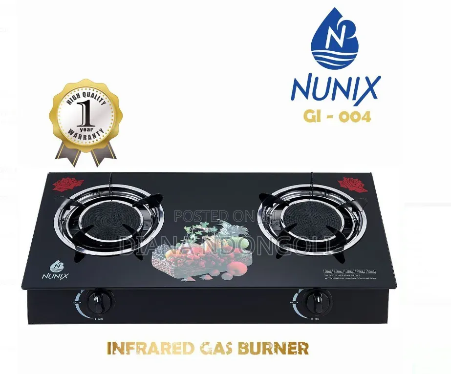 *Nunix Two Burner Infrared Restocked