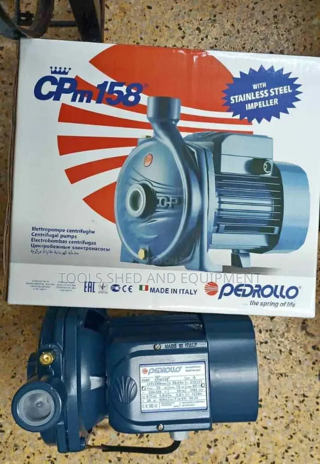 Cp158 1hp Booster Pump