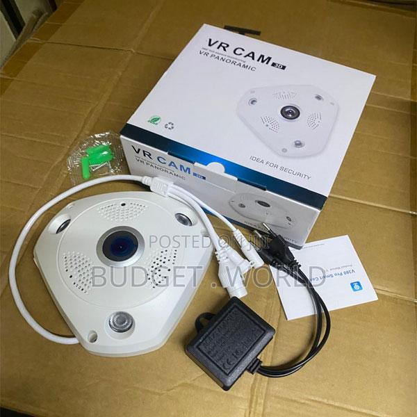 V7 Vr Smart Fisheye Wifi Camera With V380 App for Home Security