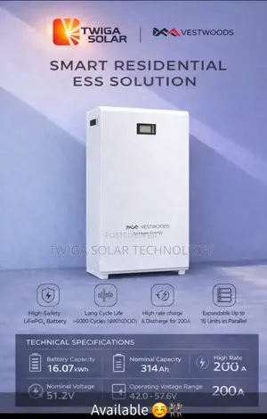 16kwh Vestwoods Lithium Battries