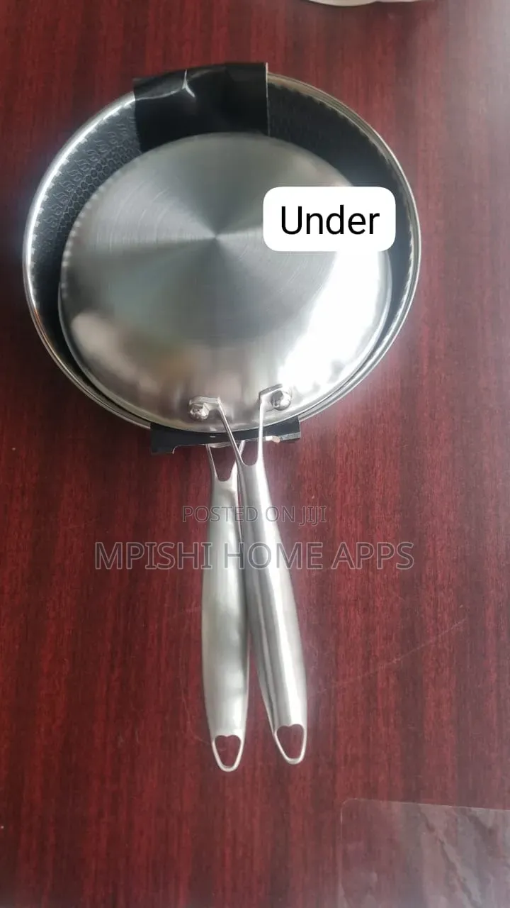 Stainless Steel Honeycomb Frying Pan 28cm