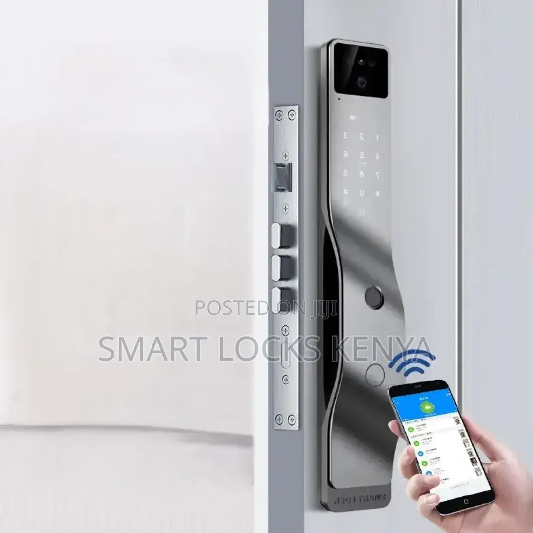 Smart Loct Tuya Wifi Automatic Fingerprints Face Recognition Password
