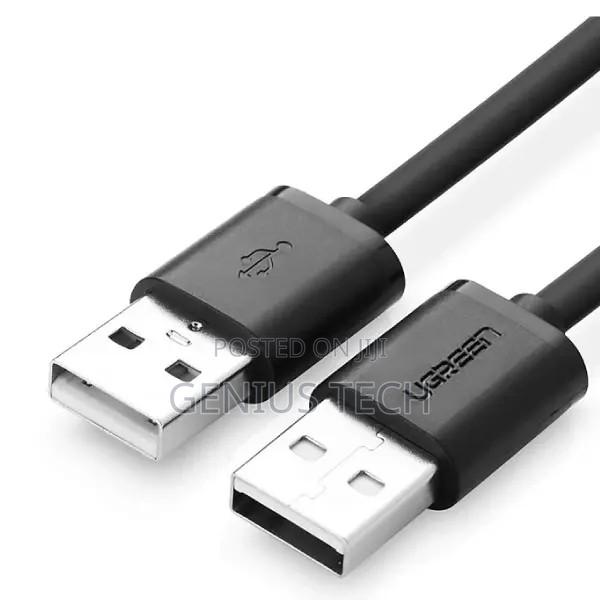 Ugreen Usb 2.0 A Male To A Male Cable 1m (Black) – Us102 / Ug-10309