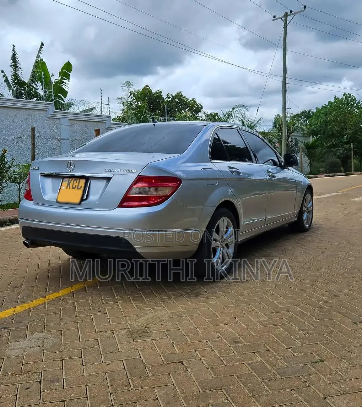 Mercedes-Benz C200 2010 Silver