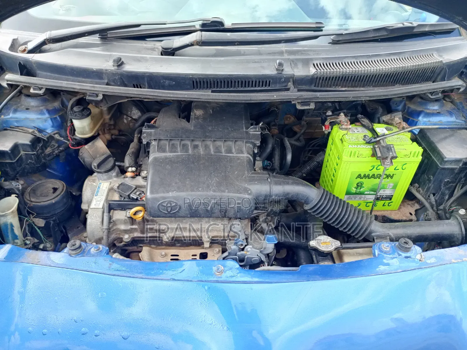 Toyota Vitz 2007 Blue
