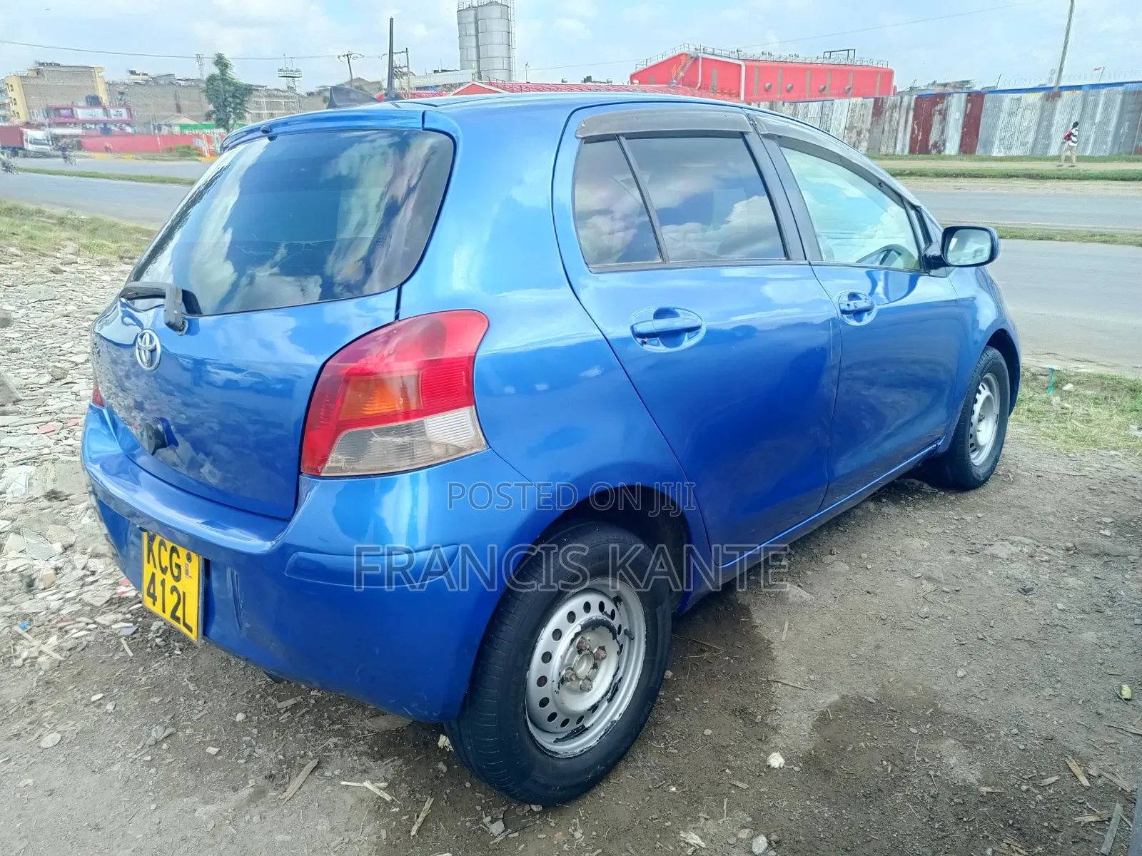 Toyota Vitz 2007 Blue